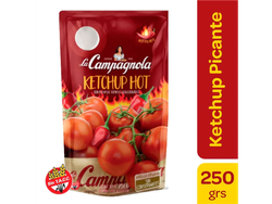 5 unidades Ketchup Picante La Campañola x250gr