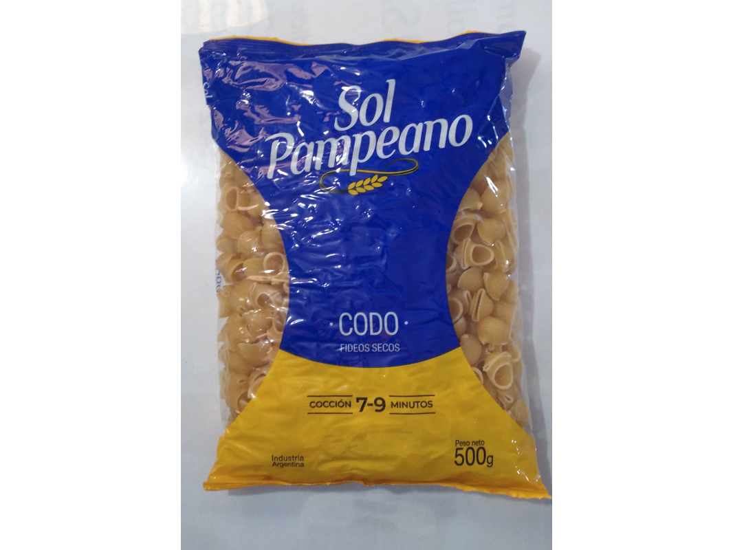 FIDEOS CODO SOL PAMPEANO