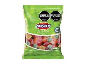 CARAMELOS GOMA JELLY BUTTONS 1Kg