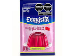 GELATINA EXQUISITA FRAMBUESA