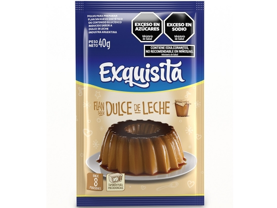 FLAN DULCE DE LECHE EXQUISITA