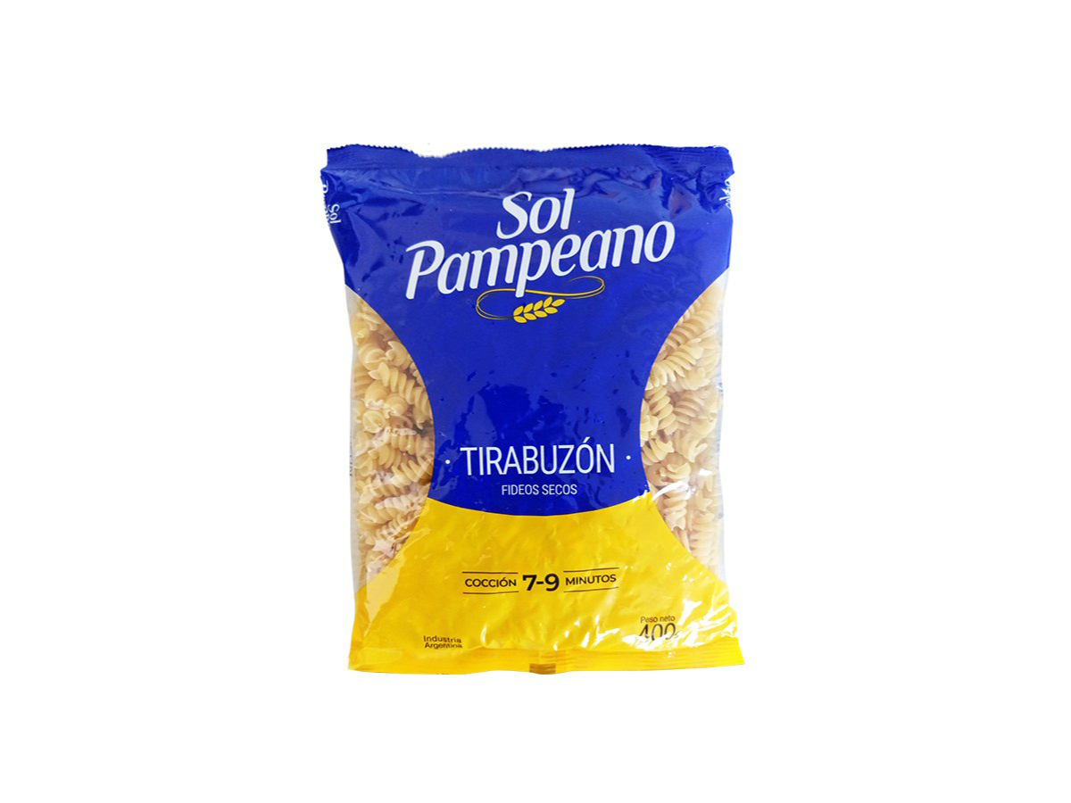 FIDEOS TIRABUZON SOL PAMPEANO