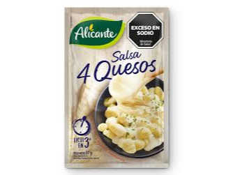 SALSA 4 QUESOS LA VIRGINIA 37Grs.