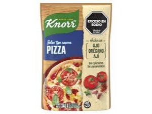 SALSA KNORR PIZZA pouch 340grs.