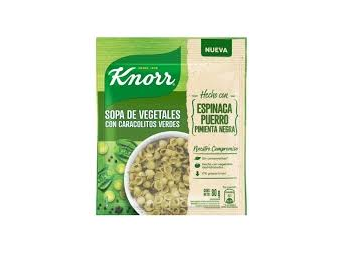 SOPA KNORR CASERA VEG./CARAC.VERDESx10