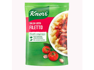 SALSA KNORR FILETTO pouch 340g.