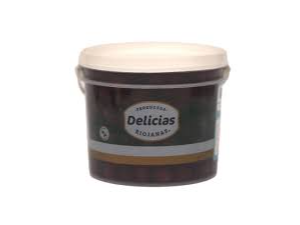 CAJA X6 unidades Aceituna negras riojanas 1 kilos