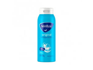 TALCO VERITAS CHICO CELESTE x 120g.
