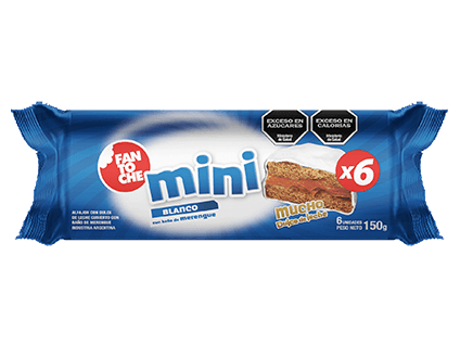 CAJA 24 unidades Alfajor Fantoche x6 x150gr Blanco