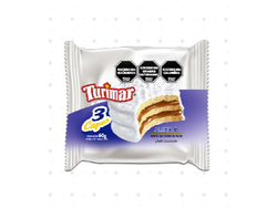 CAJA x24 unidades Alfajor Turimar Triple Blanco