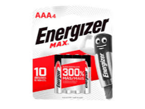 PILAS ENERGIZER AAA x4u.