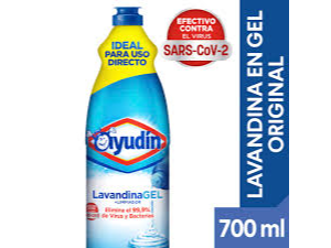AYUDIN GEL CLASICO X700ML