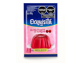 GELATINA EXQUISITA CEREZA