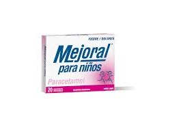 MEJORAL PARA NIÑOS x10comp.