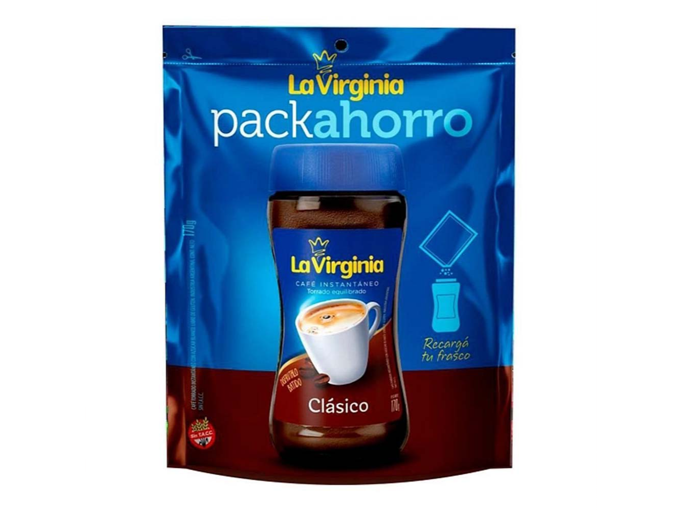 CAFE INST. LA VIRGINIA DOY PACK 170gr