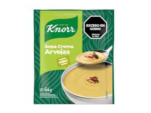 SOPA KNORR CREMA DE ARVEJAS