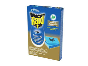 TABLETAS RAID 24 tabletas