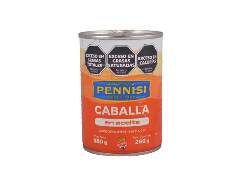CAJA X24 unidades Caballa Aceite Pennissi