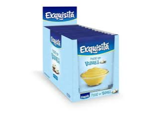 POSTRE EXQUISITA VAINILLA 80g.