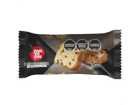 BUDIN FANTOCHE C/CHIPS 200g.