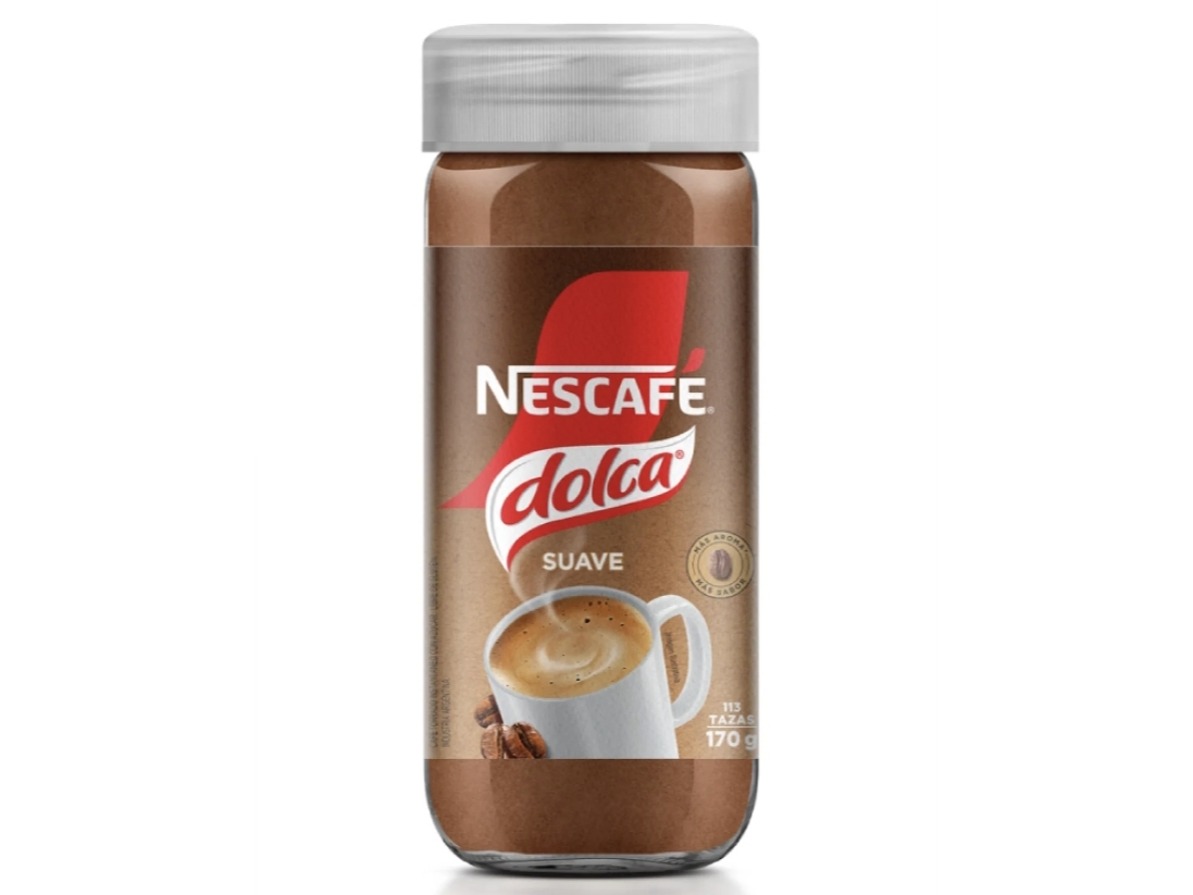 PACK X12 unidades Cafe Dolca Suave 170gr