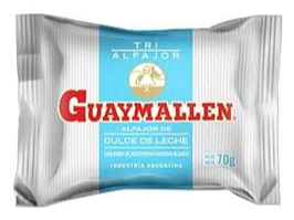 ALFAJOR GUAYMALLEN TRIPLE BLANCO