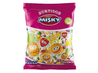 CARAMELOS MASTICABLE MISKY 800gr.