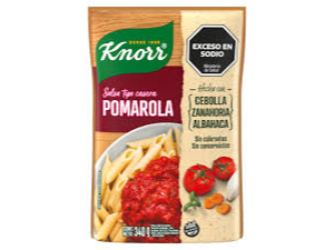 SALSA KNORR POMAROLA pouch 340 Gr