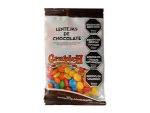 LENTEJA DE CHOCO.GRABICH 80GR