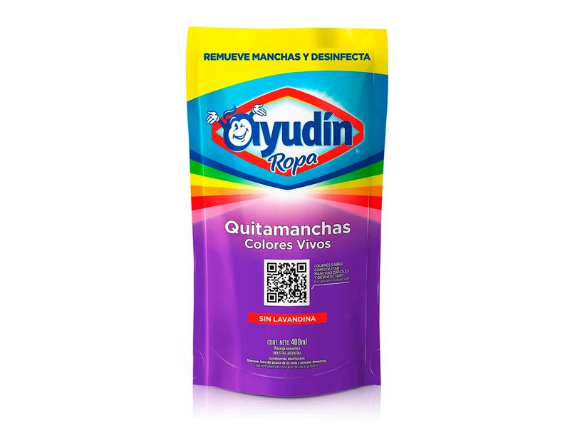 AYUDIN QUITAMANCHAS COLORES X400ML