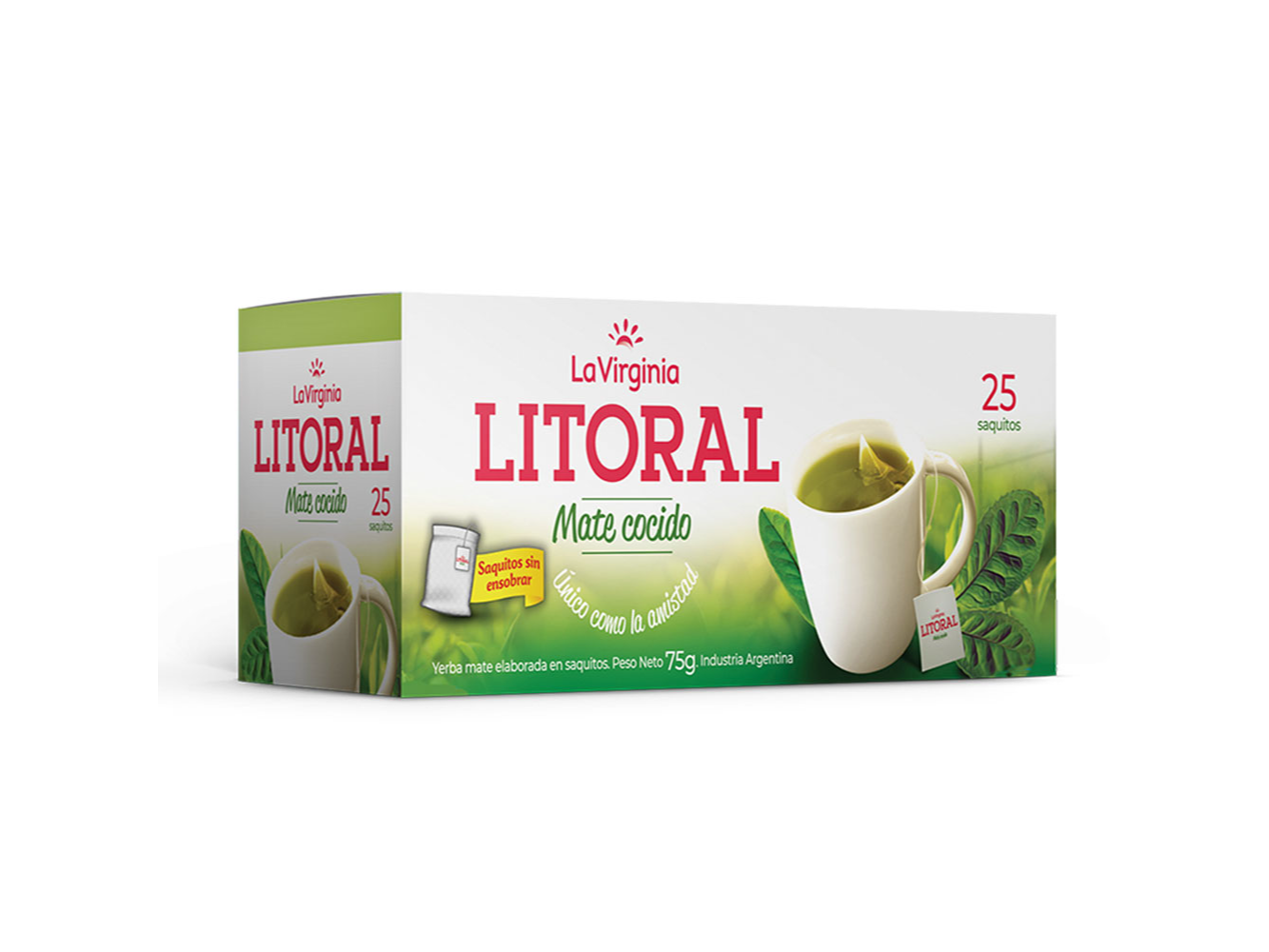 1 unidad Matecocido Litoral x25