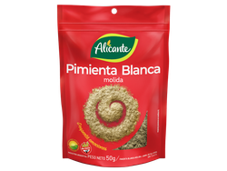 1 unidad Pimienta blanca molida
