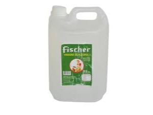 VINAGRE "FISCHER" DE ALCOHOL BIDON 5 LITROS