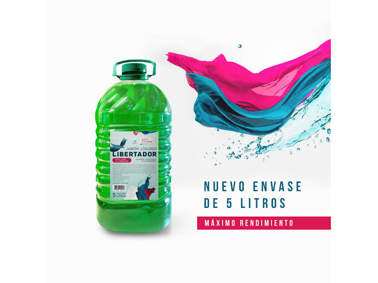 JABON LIQUIDO LIBERTADOR 5L.
