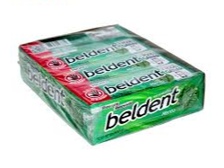 CHICLES BELDENT MENTA x 20u.