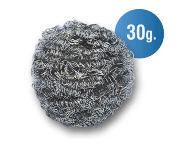 ESPONJITA ACERO GRANDE X30GR