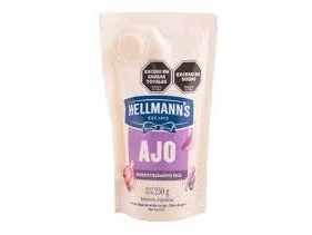 MAYONESA HELLMANN'S "AJO" 250g.