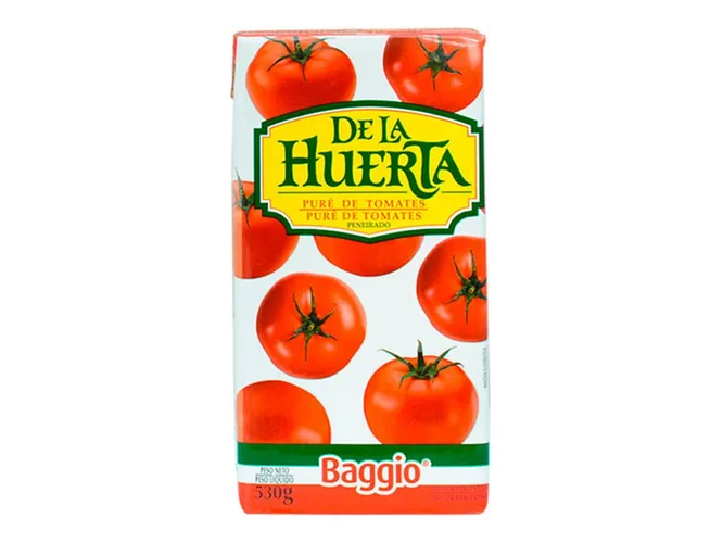 PURE DE TOMATE DE LA HUERTA 530gr de detodounpoco