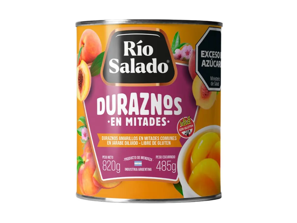 DURAZNO EN MITADES RIO SALADO