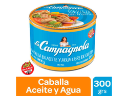 1 unidad Caballa Al Aceite La Campañola x 300gr
