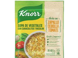 SOPA KNORR CASERA VEG./TRICOLOR