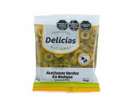 CAJA X6 unidades Aceitunas fileteadas Rioajas 800gr
