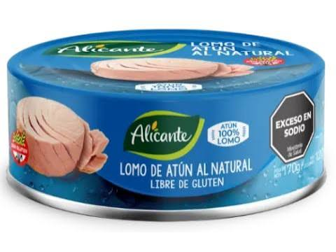ATUN LOMO ALICANTE AL NATURAL 170g.