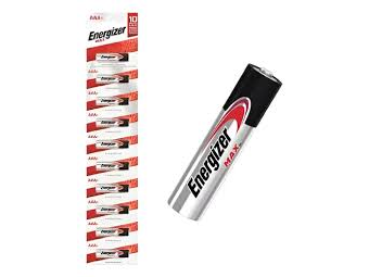 PILAS ENERGIZER AAA TIRAx10u.