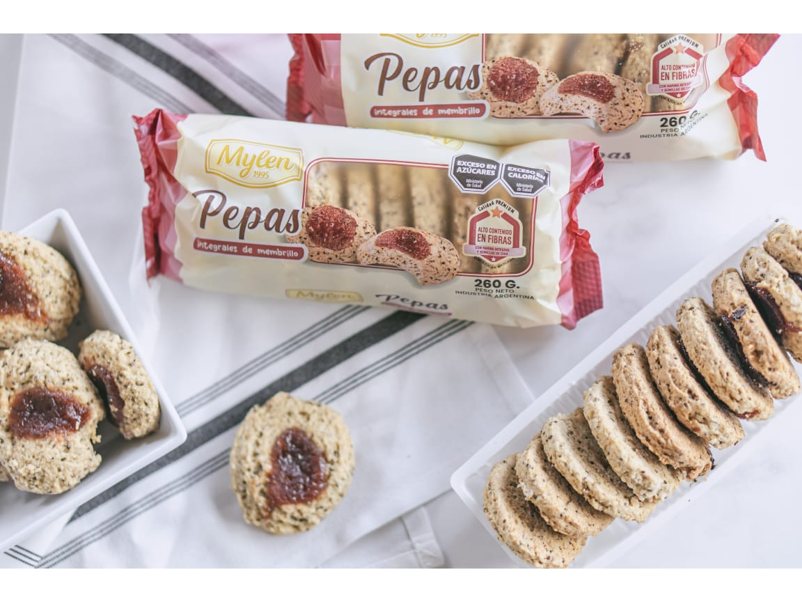 MYLEN PEPAS INTEGR.MEMBRILLO