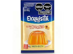 GELATINA EXQUISITA DURAZNO