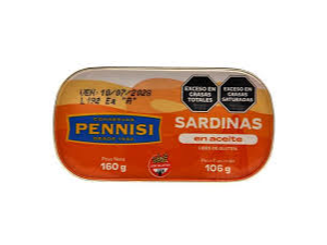 SARDINAS LATA PENNISI 160g.