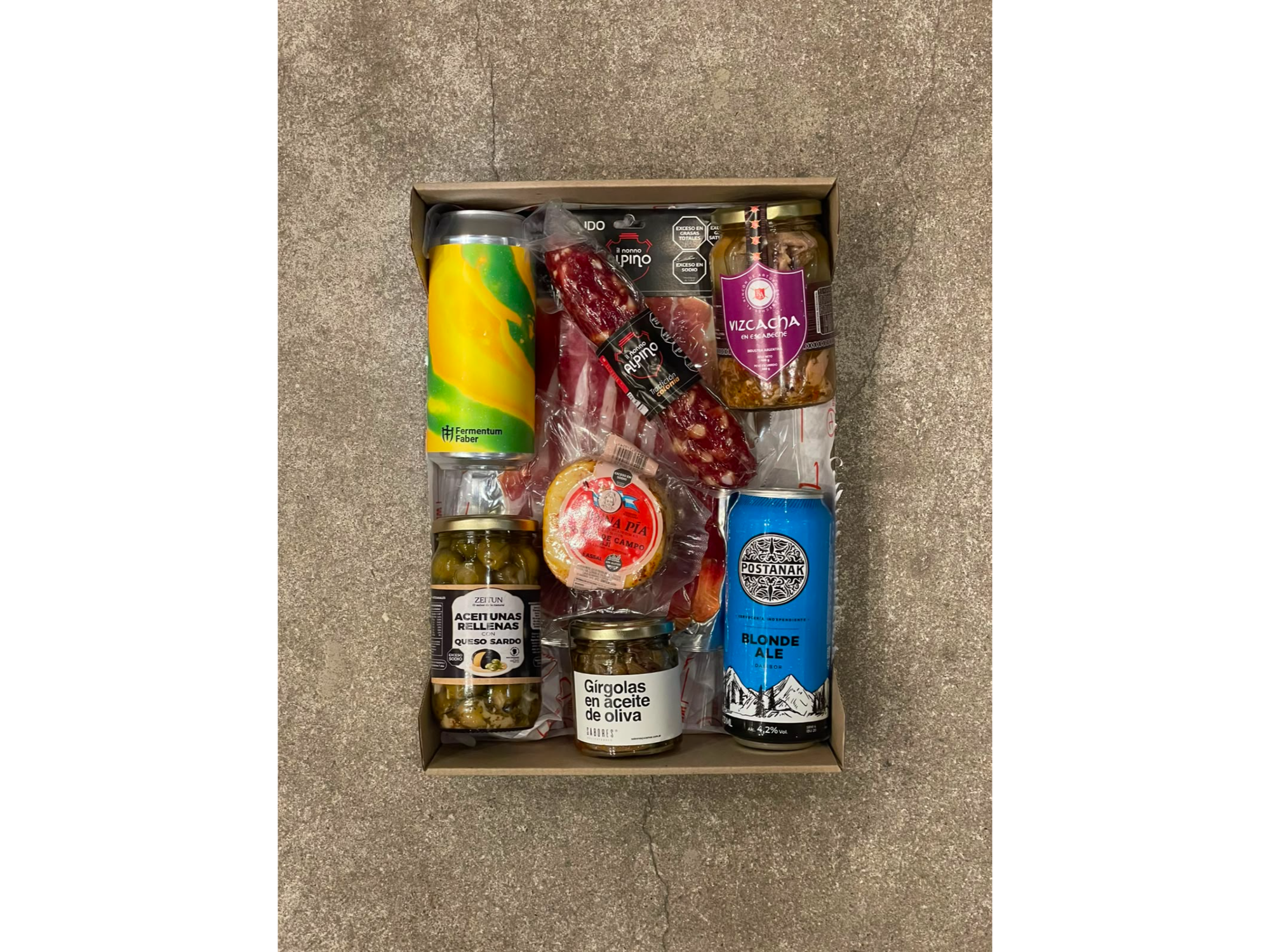 Box cerveza