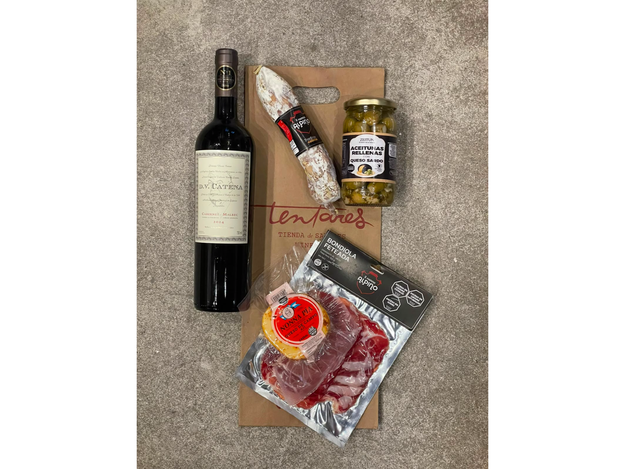 Bolsa vino