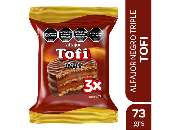 Alfajor Tofi Negro